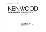 Kenwood DPX-8030MD User manual