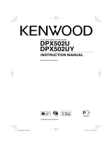 Kenwood DPX502UY User manual