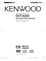 Kenwood DVT-6200 User manual