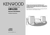 Kenwood HM-233 User manual