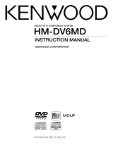 Kenwood HM-DV6MD User manual