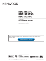 Kenwood KDC-BT51U User manual