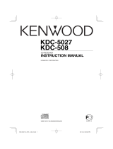 Kenwood KDC-508 User manual
