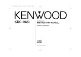 Kenwood KDC-8023 User manual