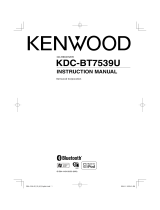 Kenwood KDC-BT7539U User manual