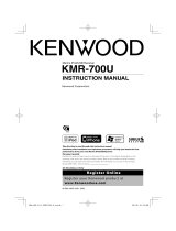 Kenwood KMR-700U User manual