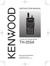 Kenwood TH-255A User manual