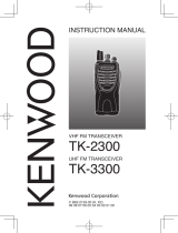 Kenwood TK-3300 User manual