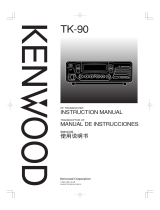 Kenwood TK-90 User manual