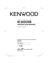 Kenwood M-303USB User manual
