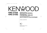 Kenwood KRC-21SG User manual