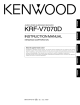 Kenwood KRF-V7070D User manual