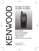 Kenwood TK-3302U User manual