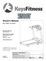 Keys Fitness 5500T User manual