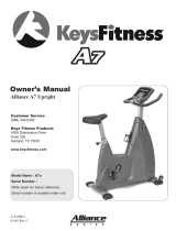 Keys Fitness A7U User manual