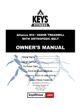 Keys Fitness Alliance 888HR User manual