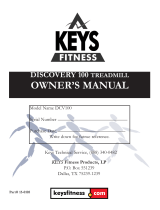 Keys Fitness DCV100 User manual