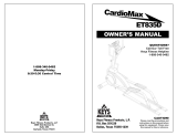 Keys Fitness CardioMax ET835D User manual