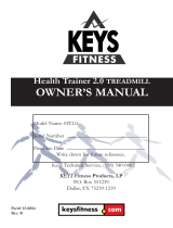Keys Fitness Discovery 320 Treadmill DCV320 User manual