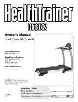Keys Fitness HealthTrainer HT802t User manual