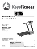 Keys Fitness HealthTrainer HT95T-CE User manual