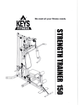 Keys Fitness Strenght Trainer 150 User manual