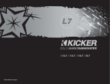 Kicker S12L7 User manual