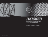 Kicker 2008 ZX 1500.1 Owner's manual
