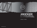 Kicker ZX550.3 User manual