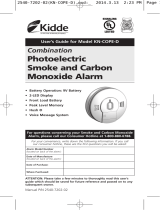 Kidde KN-COPE-D User manual