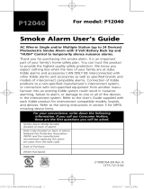 Kidde P12040 User manual