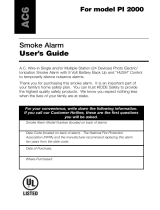 Kidde PI 2000 User manual