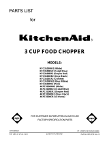 KitchenAid 4KFC3100CR2 User manual
