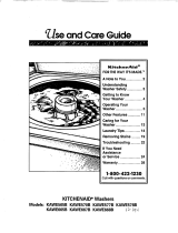 KitchenAid KAWE668B User manual