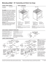 KitchenAid KGRS807S User manual