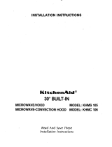 KitchenAid KHMS 105 User manual