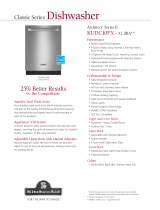 KitchenAid Dishwasher KUDC10FXSS User manual