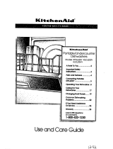 KitchenAid KPDJ630Y User manual