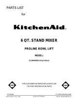KitchenAid KL26M8XOB5 User manual