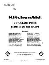 KitchenAid KP26M1XBS4 User manual