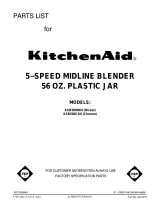 KitchenAid KSB580CR0 User manual