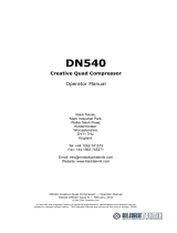 Klark Teknik DN540 User manual