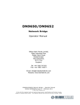Klark Teknik DN 9650 User manual