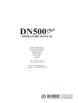Klark Teknik DN500 Plus User manual