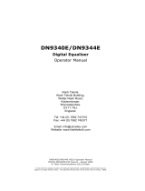 Klark Teknik DN9340E User manual