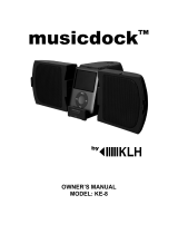 KLH MUSICDOCK KE-8 User manual