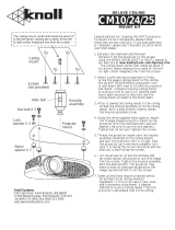 Knoll Systems CM10 User manual