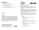 Knoll Systems HDMIDA8 User manual