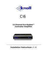 Knoll Eco-System CI6 User manual