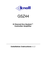 Knoll Systems Eco-System GSZ44 User manual